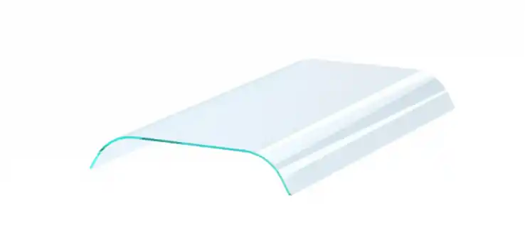 Aufsatzbord Mit Doppelt Abgerundet Glas 2/1 Must-Have