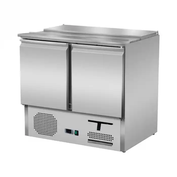 Neue Ware Saladette 2 Türen, Inhalt 176 L, 90 x 70