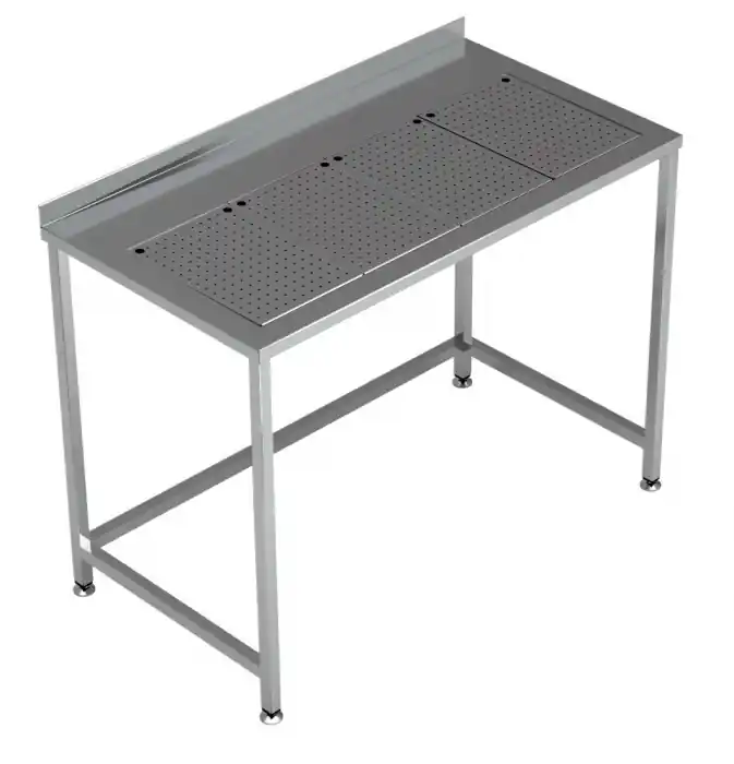Arbeitstisch mit integrierter Tropfschale 1200x650 Preisreduziert