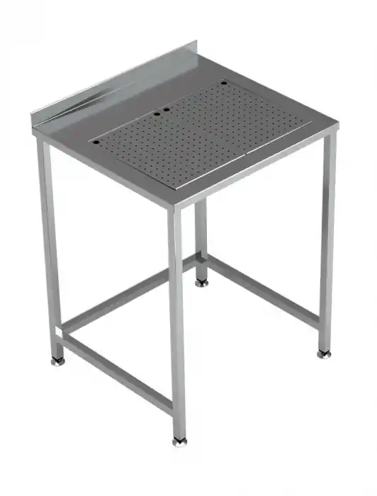 Schneller Versand Arbeitstisch mit integrierter Tropfschale 700x650