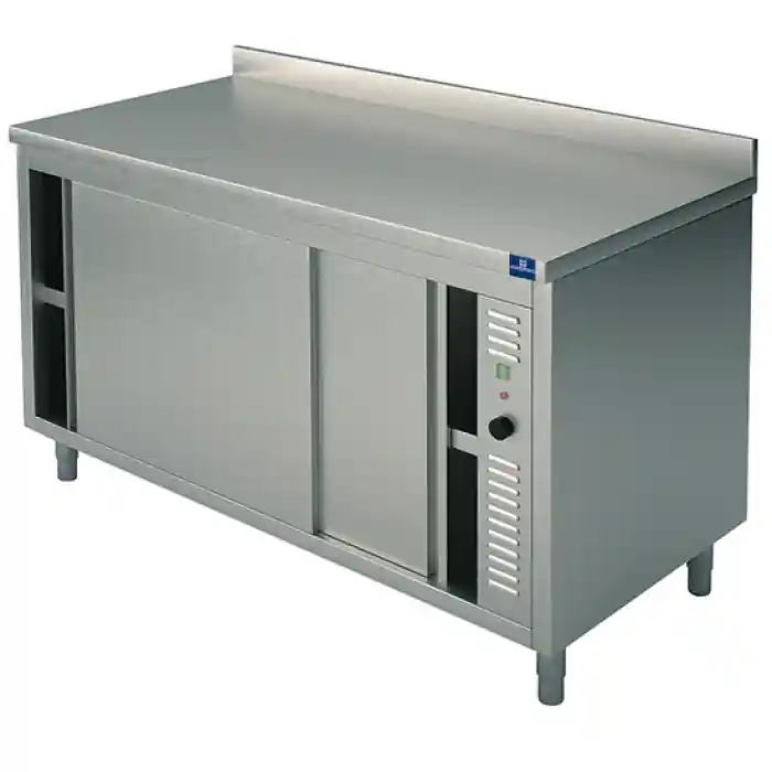 Top-Preis Mastro Wärmeschränk mit Schiebetüren Aufkantung 1800x600 mm