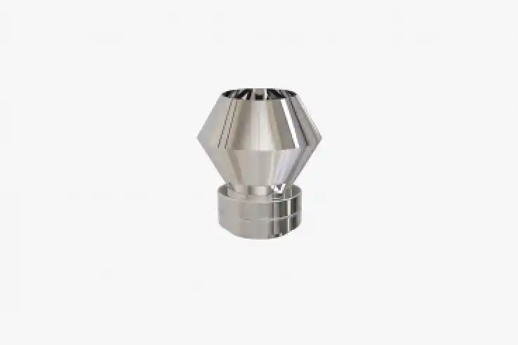 DW PLUS Edelstahl Doppelwandige Deflektorhaube Sonderangebot