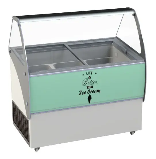 Eisvitrine Speiseeisvitrine Eistheke Malta 13 x 5 Liter Eco Line Wochenendangebot