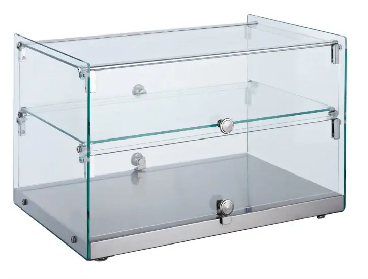 Neutrale Vitrine 50L Zertifiziert