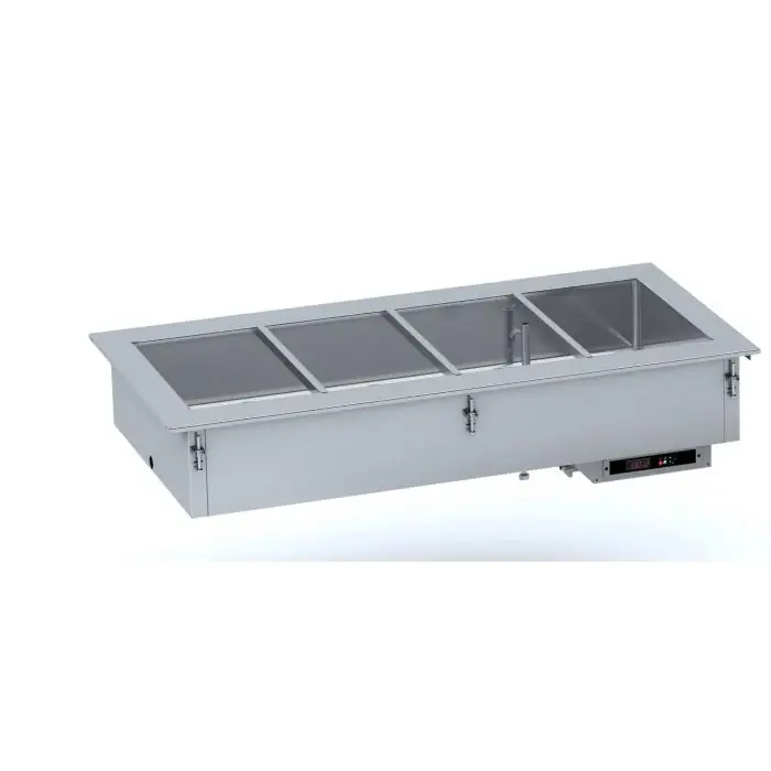 Angebot Einbau - Bain - Marie 4/1 - Manuelle Wasserbefüllung