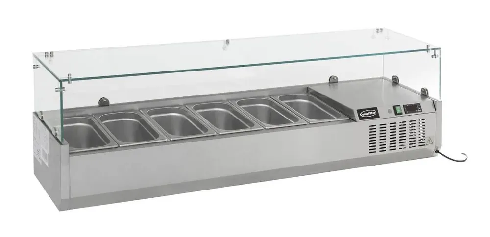 Angebot Aufsatzvitrine 1/3 GN x 6