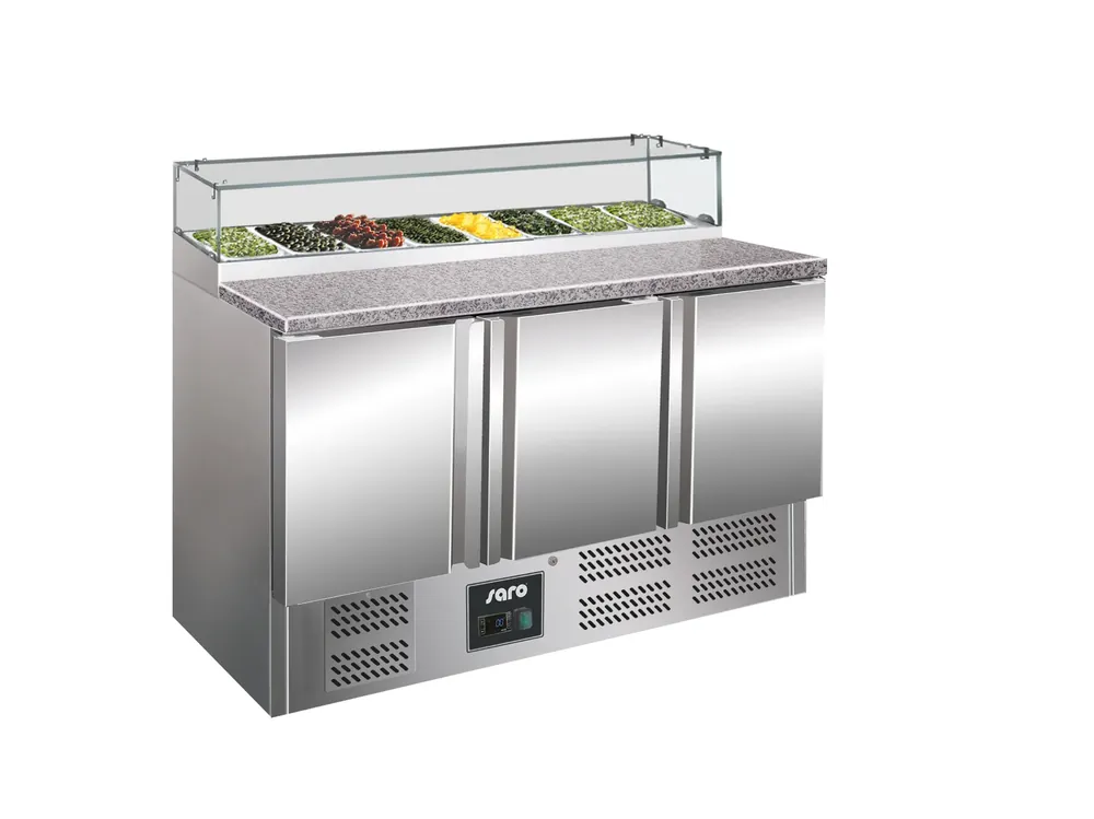 Online Kaufen SARO Pizzatisch mit Glasaufsatz Modell PS 300 G