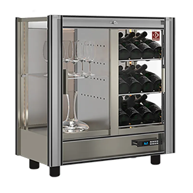 Echt Weinkühlvitrine Lt. 216 - anpassbar - PVV-4-R6