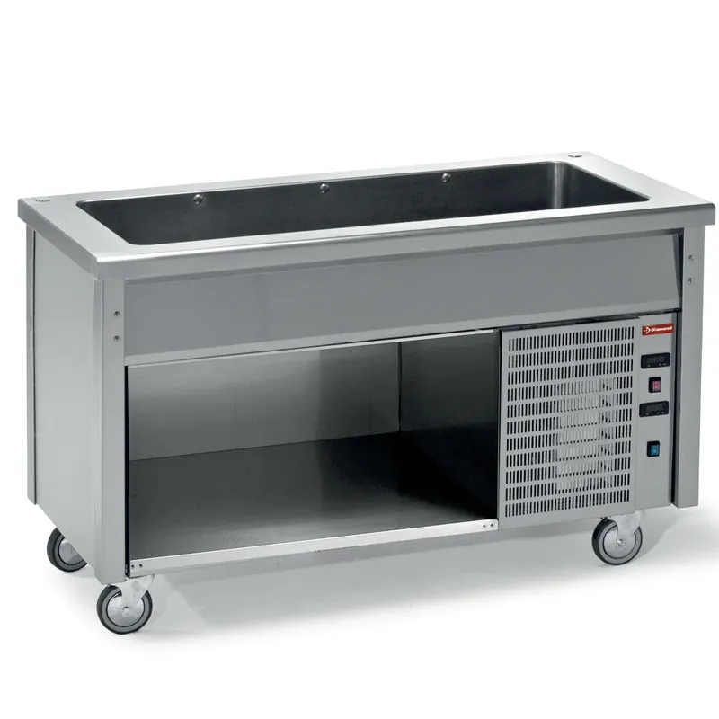 Rabatt Element mit Kühlwanne auf offenem Unterschrank - RCT12-R2