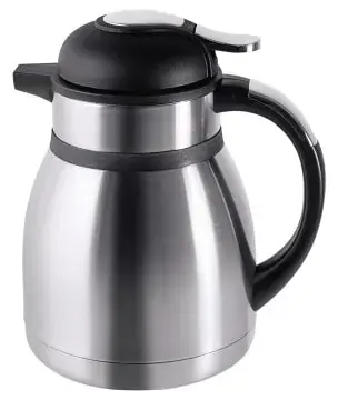 Markenware Edelstahl Isolierkanne 1,2 l