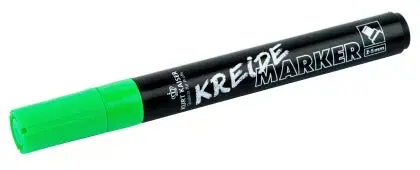 Kreidemarker 2-5 mm grün Knallerangebot