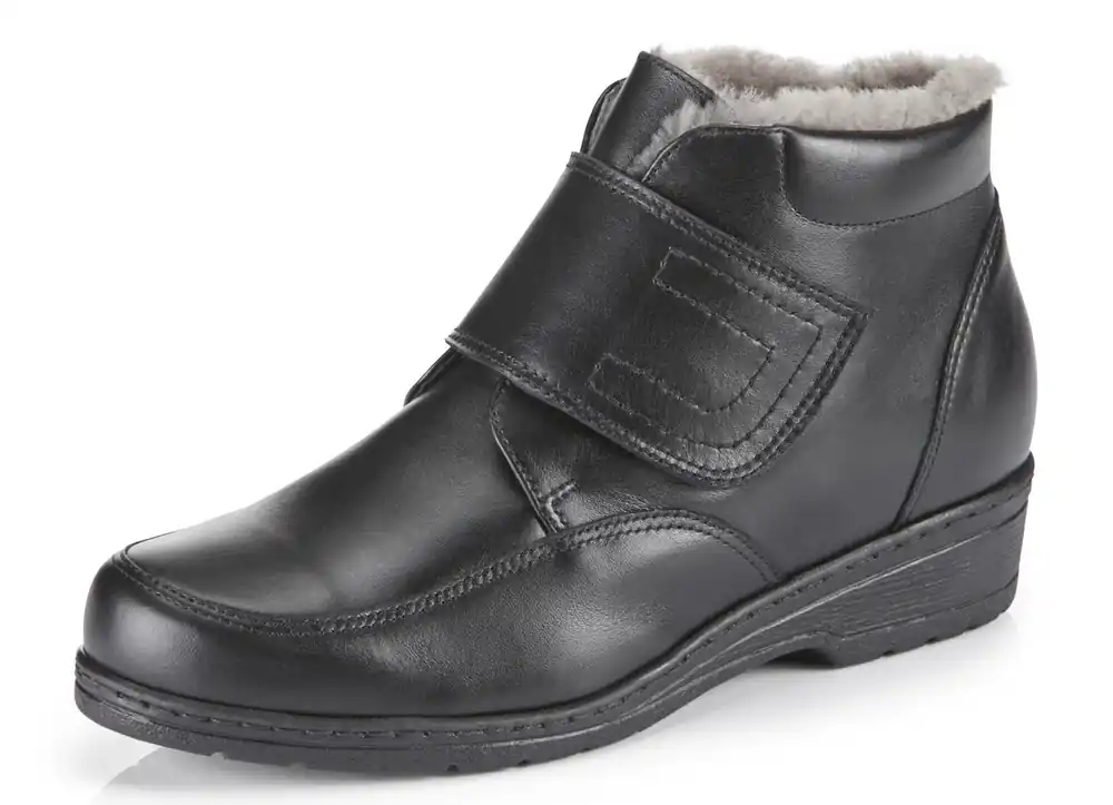 ELENA EDEN Stiefelette aus Rind-Anilinleder Heißes Angebot