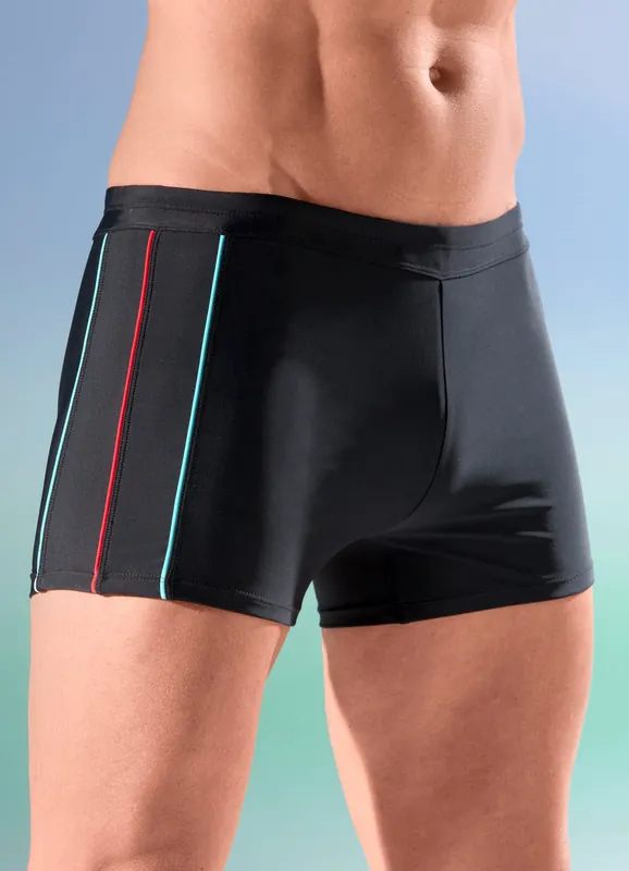 Neu Naturana Badepants mit seitlicher Paspelierung