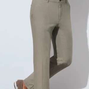 "Francesco Botti"-Hose mit Leinen in 3 Farben Highlight