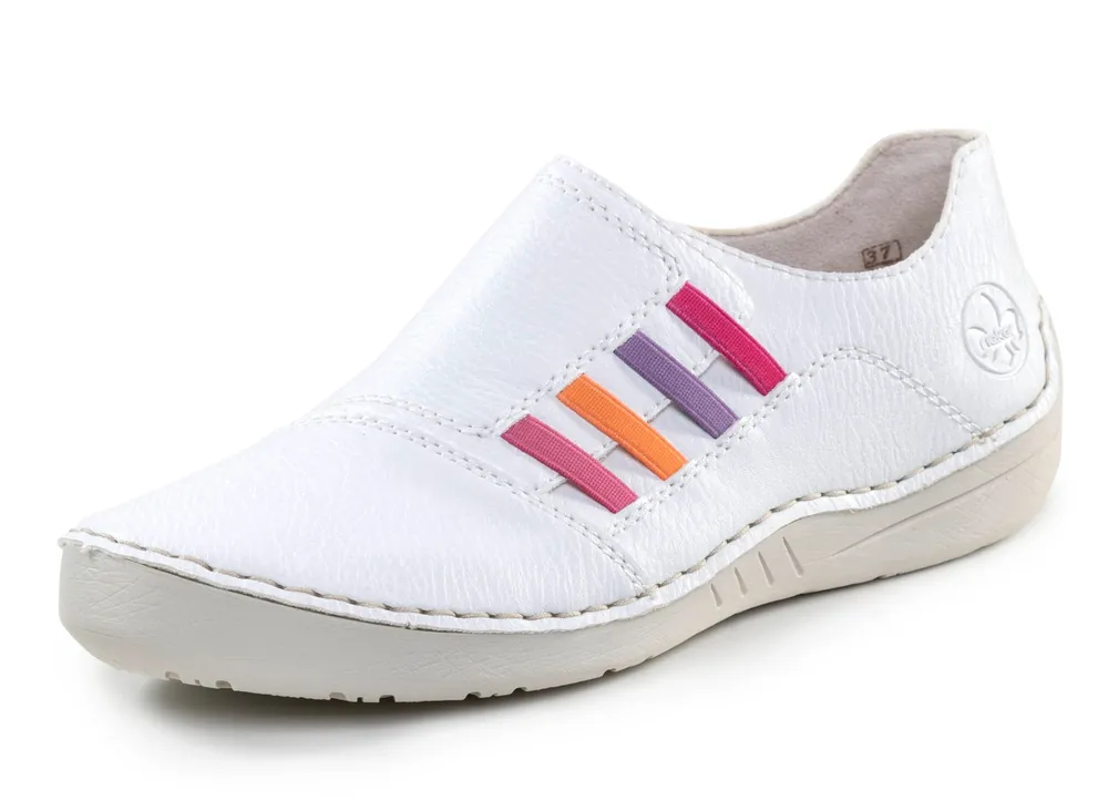 Rieker, klassische Damen-Slipper, mit Gummizug Letzte Chance