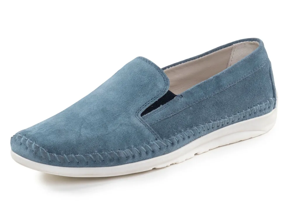 ELENA EDEN Slipper mit seitlichen Gummizügen Neu