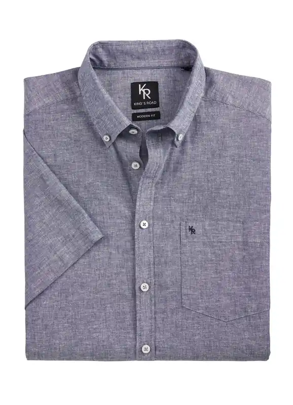 "King‘s Road"-Hemd mit Button-Down-Kragen in 4 Farben Geprüft