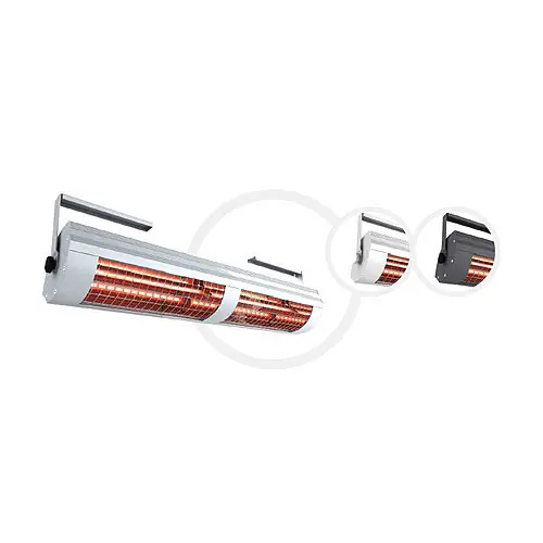 Direktkauf Infrarotheizstrahler 4000 weiß zur Wand- Deckenmontage 4 kW ohne Schalter L 829 mm