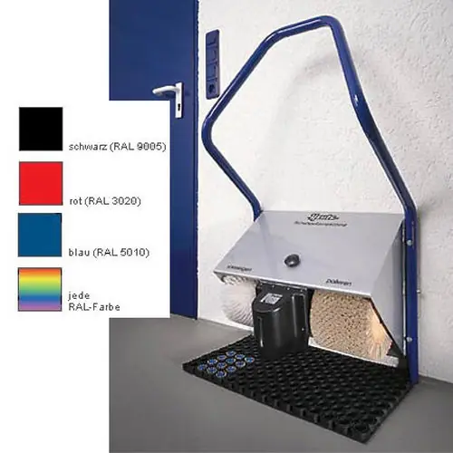 Meistverkauft Schuhputzmaschine Politec Solar rot silber-metallic Fußsensor