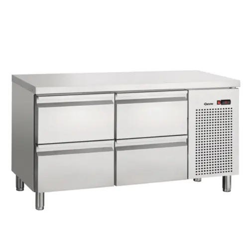 Billig Kühltisch S4-150 350 Watt 101 ltr 4 Schubladen