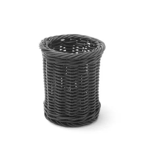 Sichere Zahlung Besteckkorb Schwarz Ø100x(H)120mm