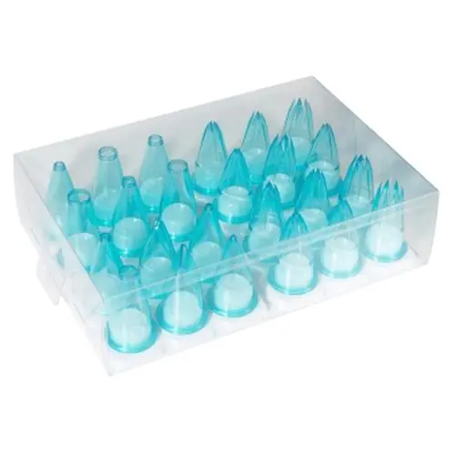 Geprüft Spritztüllensatz 24er-Set Kunststoff H 55 mm