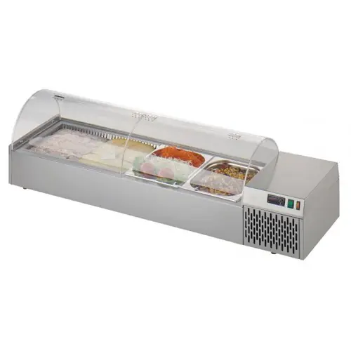 Markenware Kühlvitrine Top II 45 kg 230 Volt