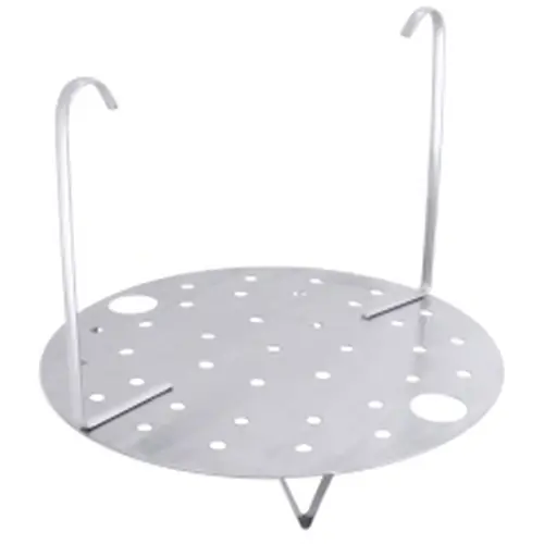 2113/320 Einsatz zum Kartoffelkochen, Ø 31,5 cm, H 28 cm, aus CNS 18/10, mit 9 mm-Lochung, schwere Qualität, Bodenabstand 5 cm Highlight