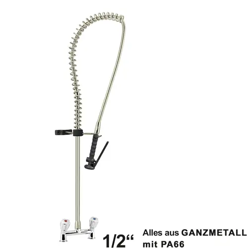 Geschirrspülbrausegarnitur 1/2" Zweiloch Zweigriffmischer Direkt Vom Hersteller