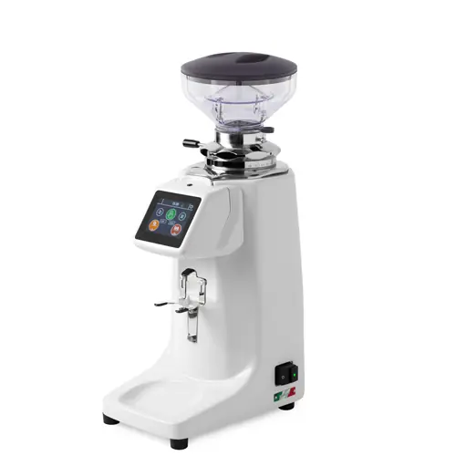 Kaffeemühle Q13 Touch Plus weiß Bohnenbehälter 250 g Neue Kollektion