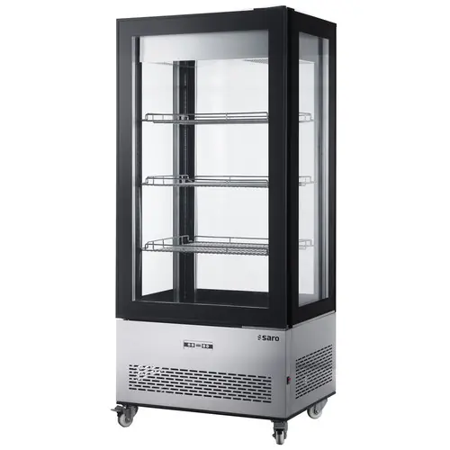 Kühlvitrine LUCIA schwarz 550 ltr Direktkauf