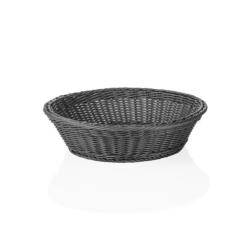 Tischkorb grau Ø 370 mm H 90 mm Geprüft
