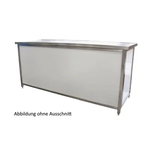 Klapptheke 2000 mm x 700 mm mit Beckenausschnitt Markenware