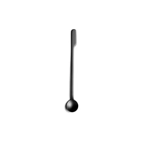 Aperitiflöffel Edelstahl schwarz 135 mm Preisreduziert