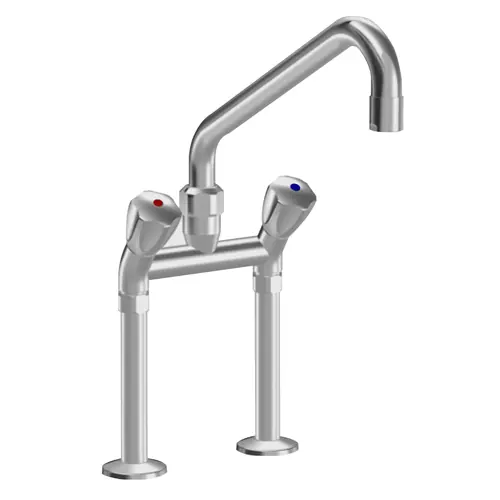 Zweigriffmischer GASTRO Zweiloch A 300 mm Auslaufhöhe 498 mm Wochenendangebot