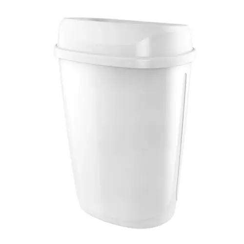 Nur Heute Abfallbehälter SEMYTOP 32 ltr weiß