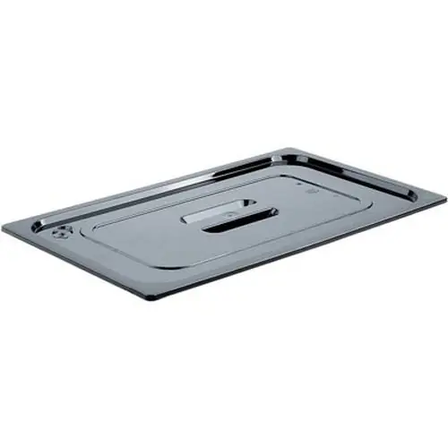 Neue Kollektion GN-Deckel, Polycarbonat, schwarz, für GN 1/1 Behälter