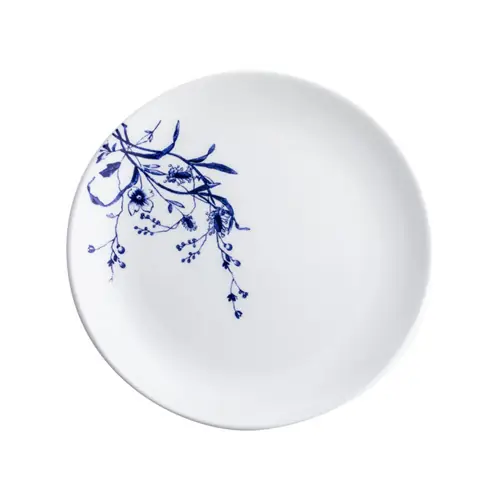 Coupteller flach BLUE BOTANICALS Purio Ø 215 mm Bone China Preiswert