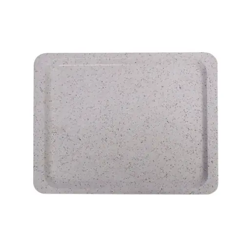 Polyestertablett für Selbstbedienungsrestaurants GN 1/2 Granit 325x265mm Geprüft