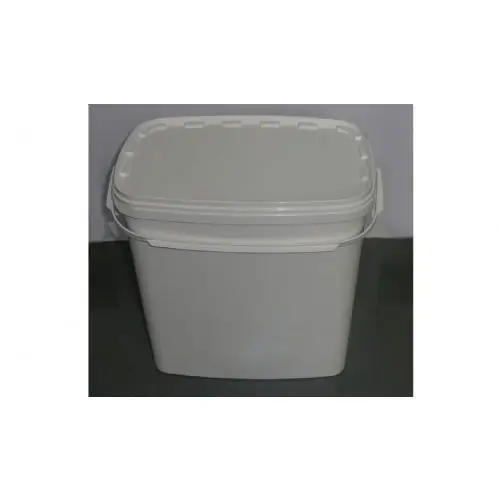 0114622 Eimer m. Deckel und Bügel, 10 ltr., Kunststoff, weiß, 300 x 195 x 275 mm, zu Gewürz- und Löffelwagen GLW / 8x5 Sofort Bestellen