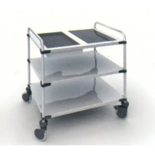 Servierwagen cookstation 1, bestehend aus Thermoplate GN 1/1 und Warmhaltefeld, 2 Borde Bestseller