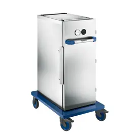 Top-Angebot Speisentransportbehälter BLT 1020 E • 2 Bock- 2 Lenkrollen Edelstahl elastikbereift Ø 160 mm