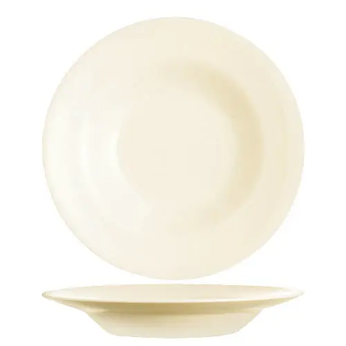 Preiswert Pastateller INTENSITY UNI Hartglas cremeweiß Ø 285 mm