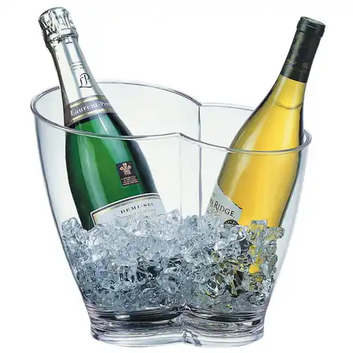 Top-Preis Weinkühler 4 ltr Kunststoff klar transparent H 260 mm
