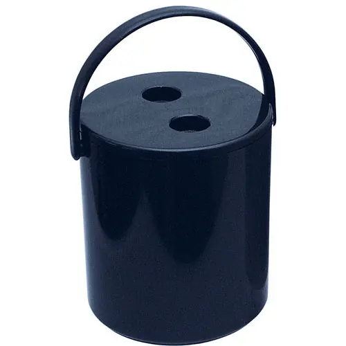 Eiseimer, ABS, 2,2 ltr., schwarz Schneller Versand
