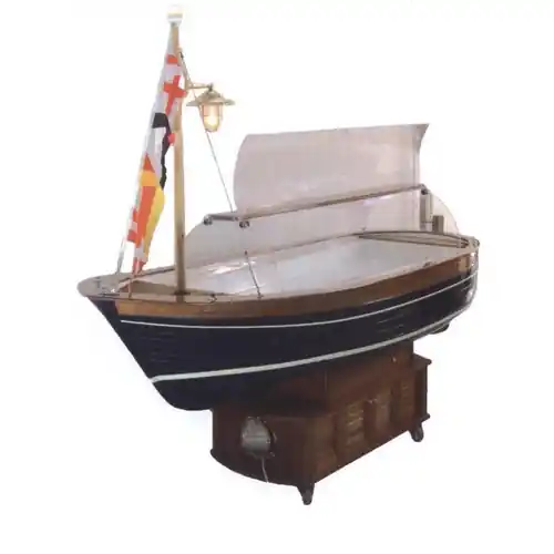 Buffet-Schiff Ischia Holz mahagonifarben Knallerangebot