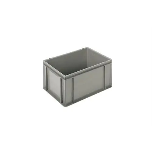 Stapelbehälter COMFORT LINE grau 400 mm x 300 mm x 220 mm Echt
