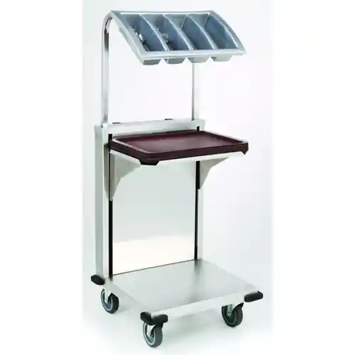 Tablettspenderwagen mit Besteckbehälter TAB2 für Tablettgröße 540 x 380 mm Sonderaktion