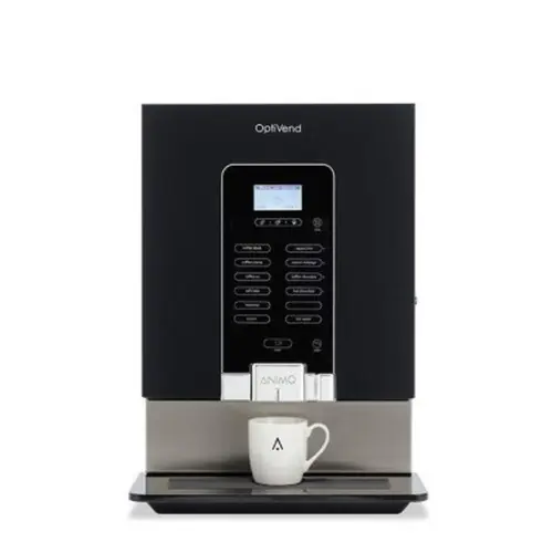 Echt Heißgetränkeautomat OPTIVEND 53 NG schwarzgrau 5 Produktbehälter