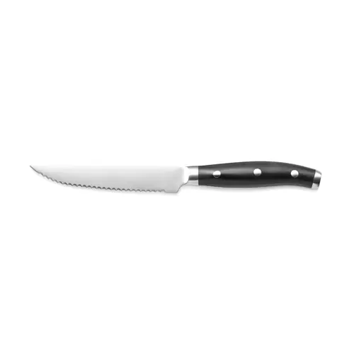 Neuheit Steakmesser Klingenlänge 12,5 cm Griffmaterial ABS schwarz